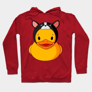 French Bulldog Hat Rubber Duck Hoodie